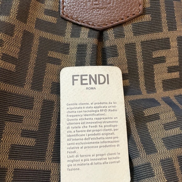Vintage Fendi Zucca FF logo tote handbag - Picture 14 of 15